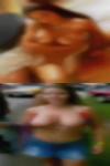 Full figured girls bending over